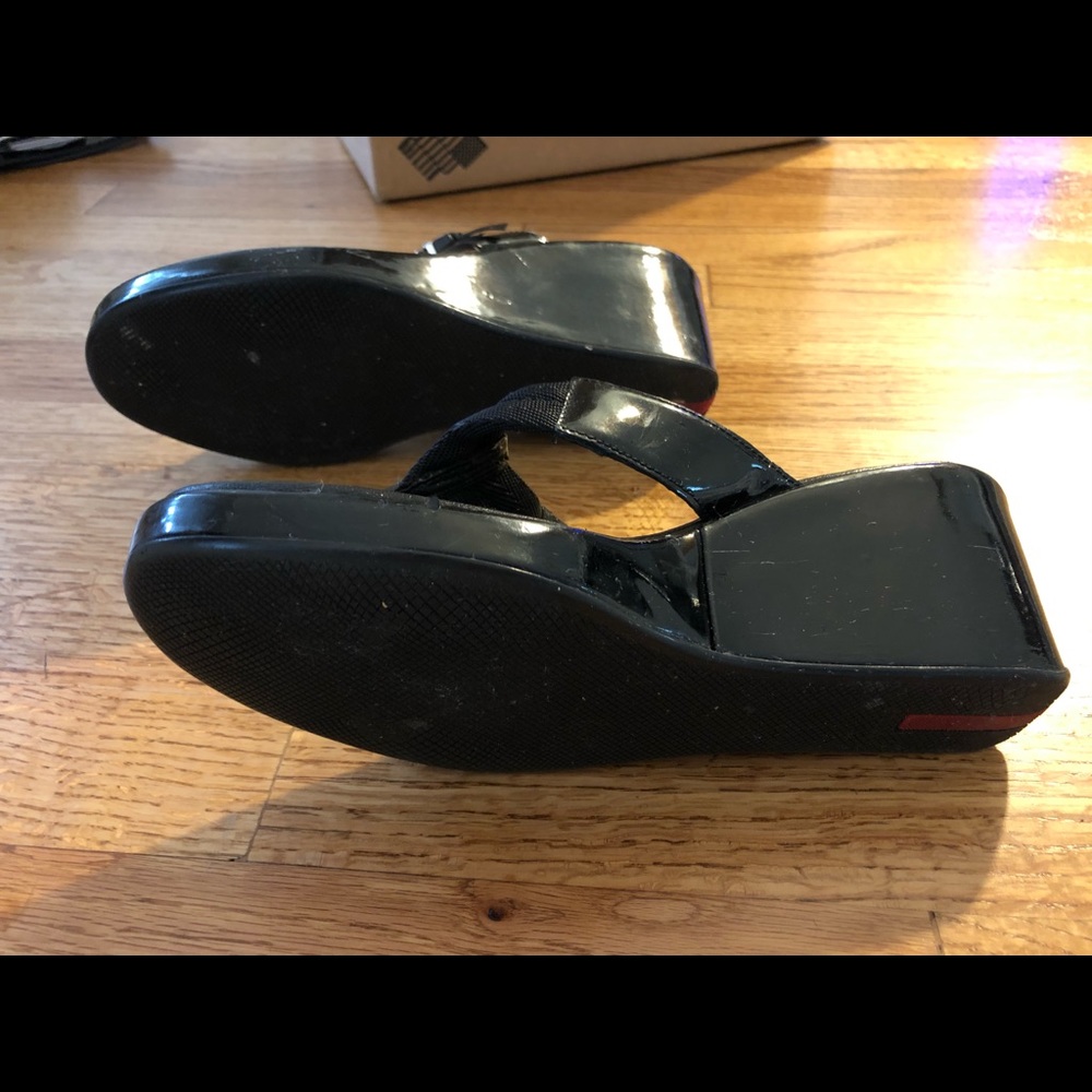 Prada Wedge Sandal - Picture 2 of 2